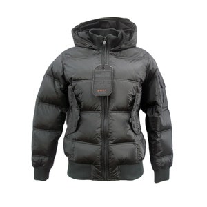 Vintage Bomboogie Goose Down Jacket | Women's Hooded Puffer Size L