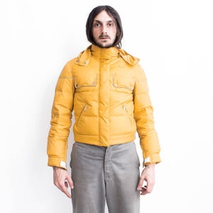 RARE BELSTAFF  Down Puffer Jacket 1980s . Arctic Parka Quilted Down Jacket .  Eddie Bauer Style Goose Down Nylon Windbreaker Bomber