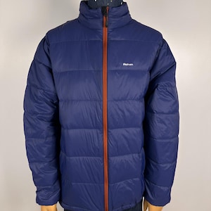 Rohan Mens Down Jacket Puffer Coat Navy Size XL