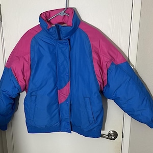 Vintage Colorado Classics Multicolor Jacket GOOSE DOWN Women's Sz ML