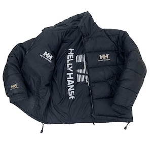 Helly Hansen Reverse Puffer Down Jacket Reversible  Outerwear Padded Down Coat Puffa Outdoor Winter Bomber Jacke Daunenjacke winter
